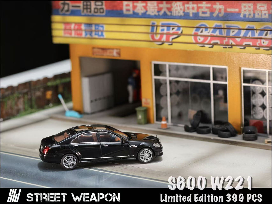 [Preorder] Street Weapon 1:64 S-Class S65L W221 (3 Colors)