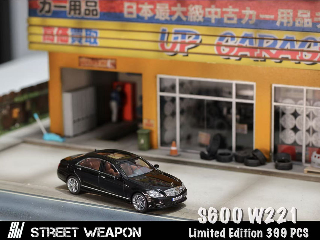 [Preorder] Street Weapon 1:64 S-Class S65L W221 (3 Colors)