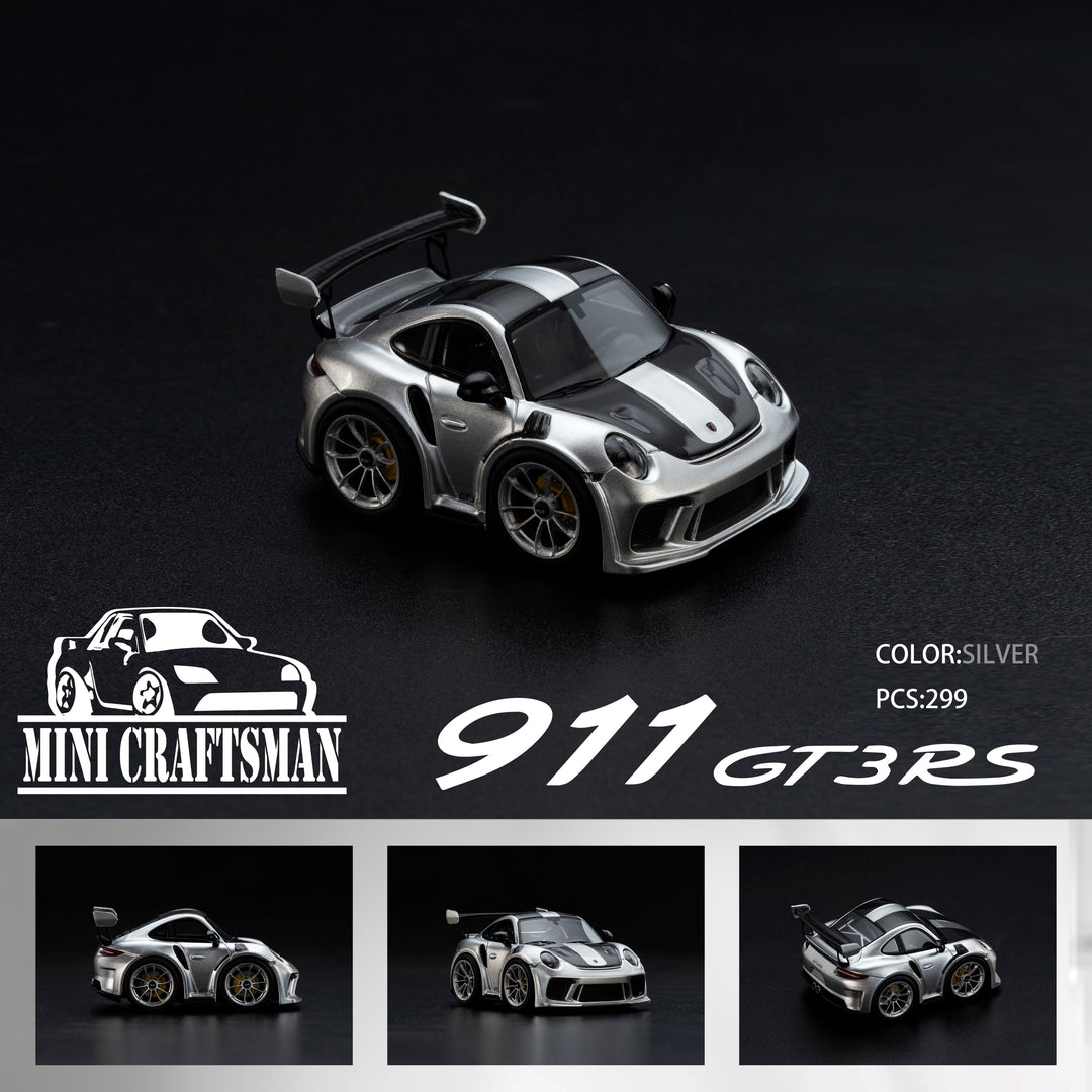 [Preorder] MINICRAFISMAN 1:64 911 GT3RS (2 Colors)