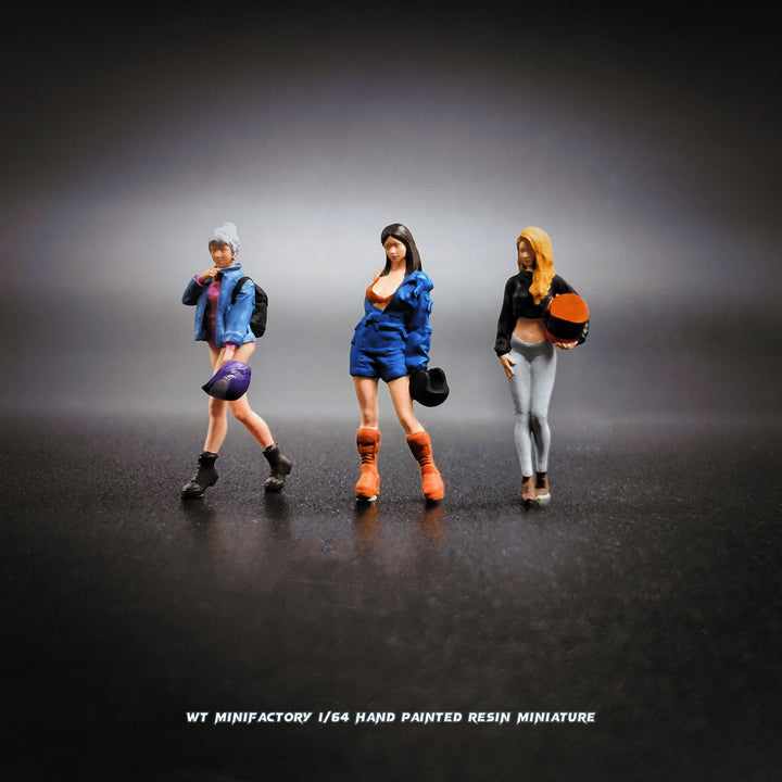 [Preorder] WT Minifactory 1:64 Helmet Girl 02 Trio WT2024112224