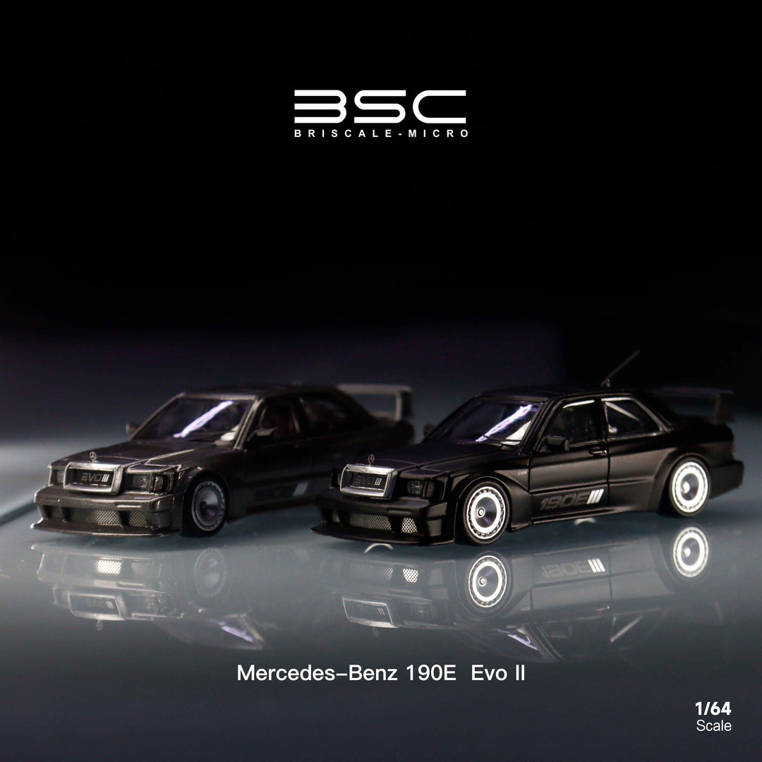 BSC 1:64 Mercedes-Benz 190E EVO W201 (2 Colors)