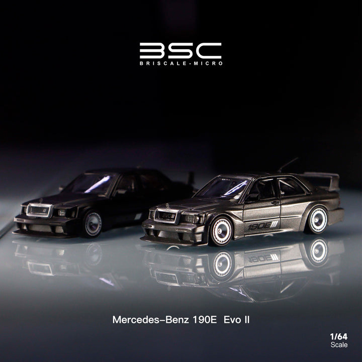 BSC 1:64 Mercedes-Benz 190E EVO W201 (2 Colors)