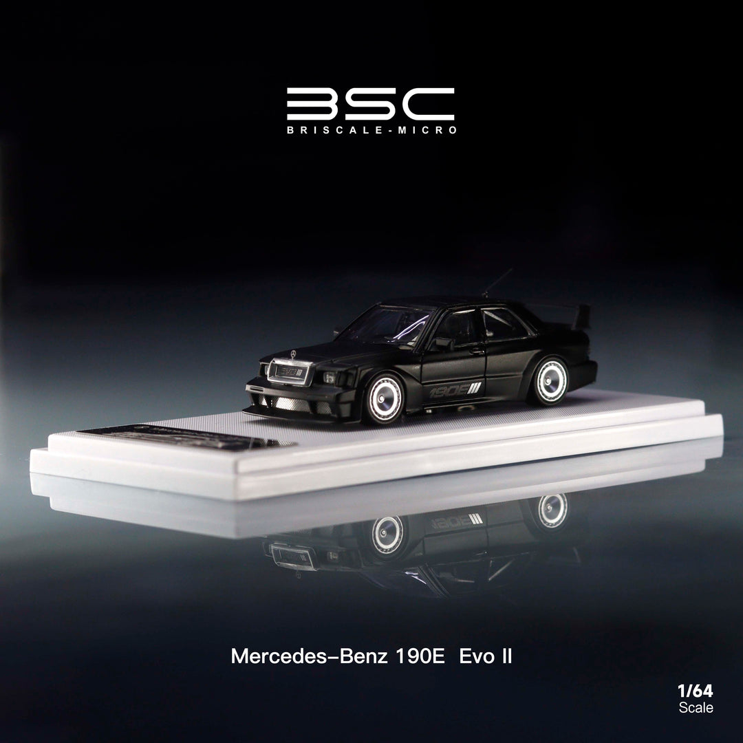 BSC 1:64 Mercedes-Benz 190E EVO W201 (2 Colors)