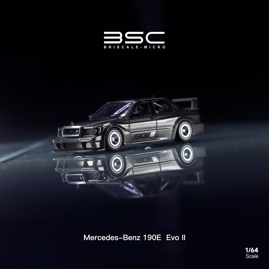 BSC 1:64 Mercedes-Benz 190E EVO W201 (2 Colors)