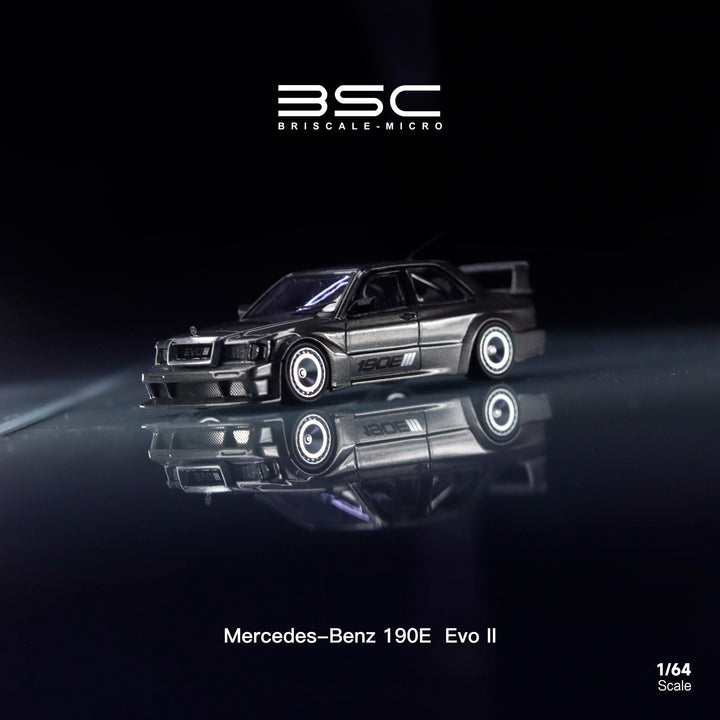 BSC 1:64 Mercedes-Benz 190E EVO W201 (2 Colors)