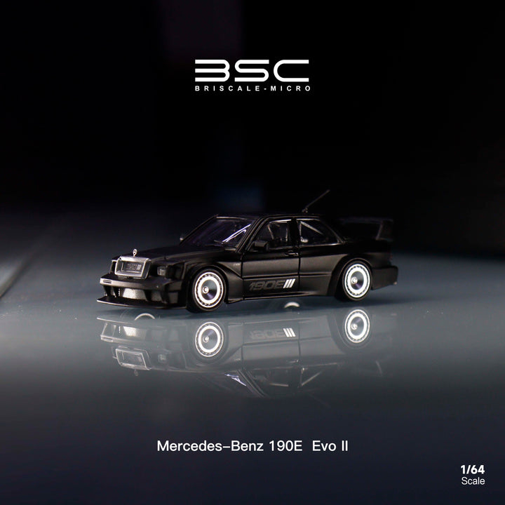 BSC 1:64 Mercedes-Benz 190E EVO W201 (2 Colors)