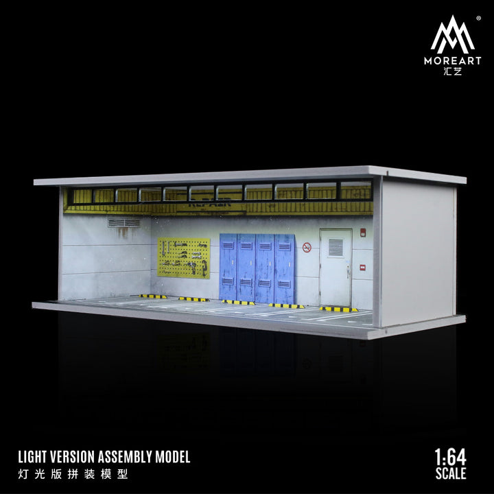 [Preorder] MoreArt 1:64 Parking Lot Light Assembly Diorama (4 Versions)