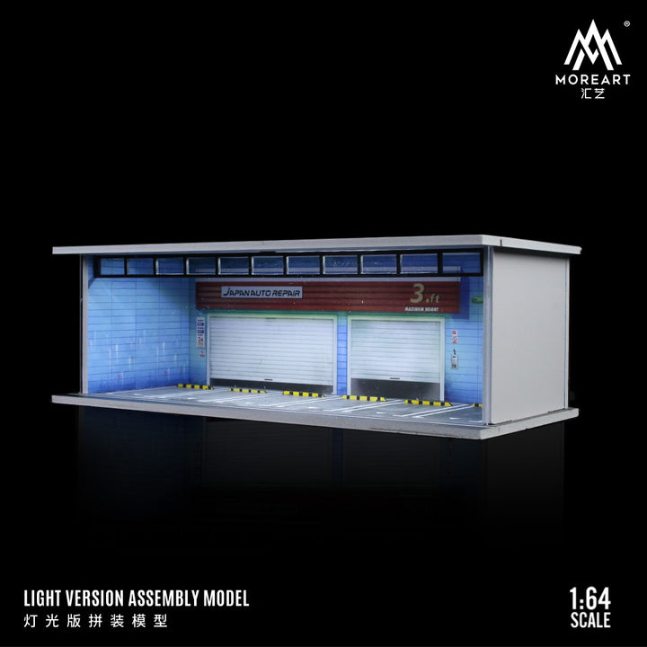 [Preorder] MoreArt 1:64 Parking Lot Light Assembly Diorama (4 Versions)