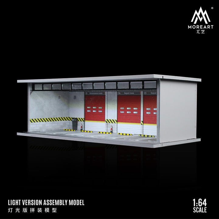 [Preorder] MoreArt 1:64 Parking Lot Light Assembly Diorama (4 Versions)