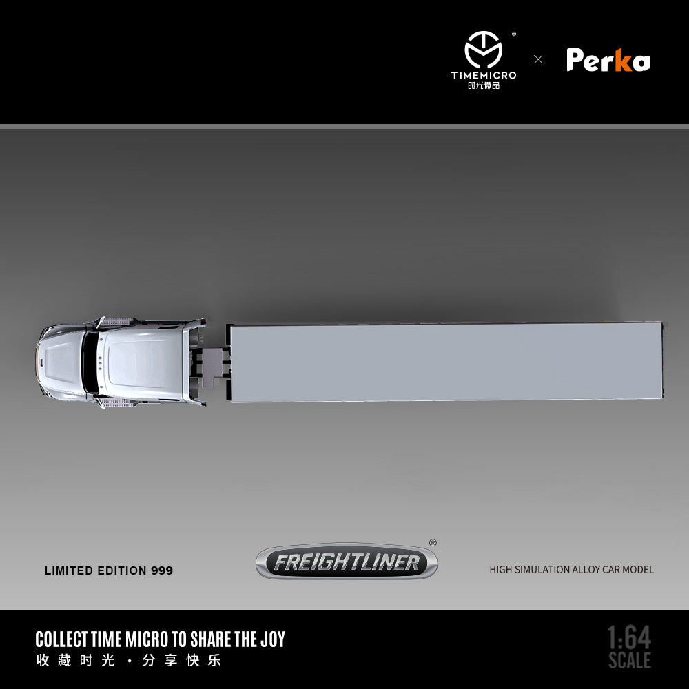 Time Micro X Perka 1:64 FREIGHTLINER Container Truck (2 Colors ...