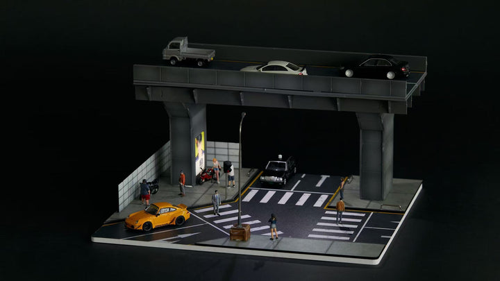 [Preorder] YOU & CAR 1:64 Urban Highway Scene