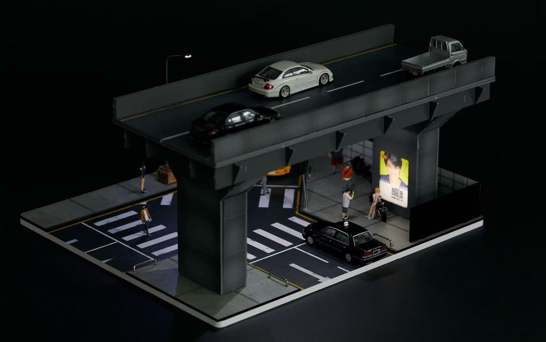 [Preorder] YOU & CAR 1:64 Urban Highway Scene