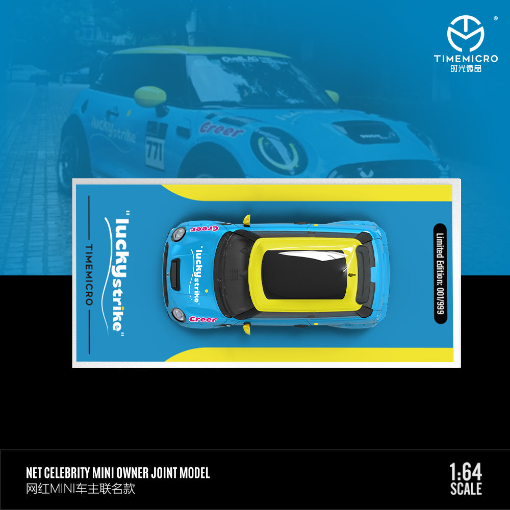 Time Micro 1:64 MINI COOPER Celebrity (4 Versions) – Horizon Diecast