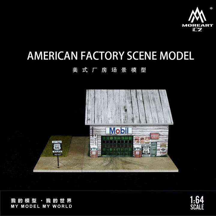 [Preorder] MoreArt 1:64 AMERICAN FACTORY SCENE MODEL MO936411