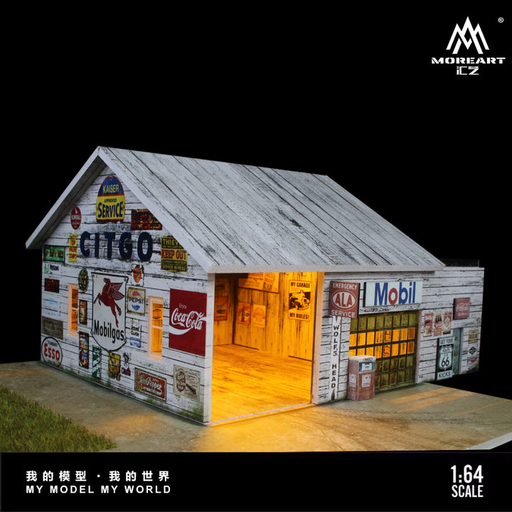 [Preorder] MoreArt 1:64 AMERICAN FACTORY SCENE MODEL MO936411