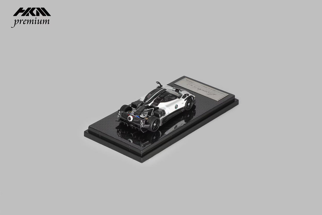 [Preorder] HKM Premium 1:64 Zonda 760 Berlinetta - 2014 Hardtop Luminous White No.35