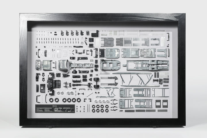 [Preorder] GCD 1:64 Mercedes-Benz Actos Disassembled Art Frame KS-069-482