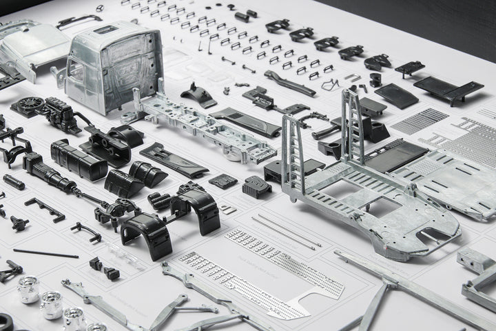 [Preorder] GCD 1:64 Mercedes-Benz Actos Disassembled Art Frame KS-069-482