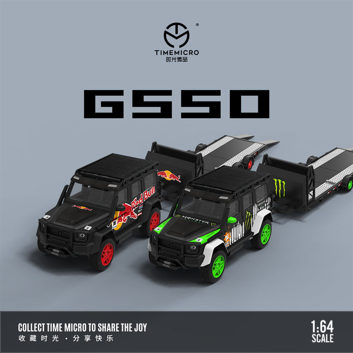 [Preorder] TimeMicro 1:64 Mercedes-Benz G550 Red Bull And Monster Livery (6 Versions)