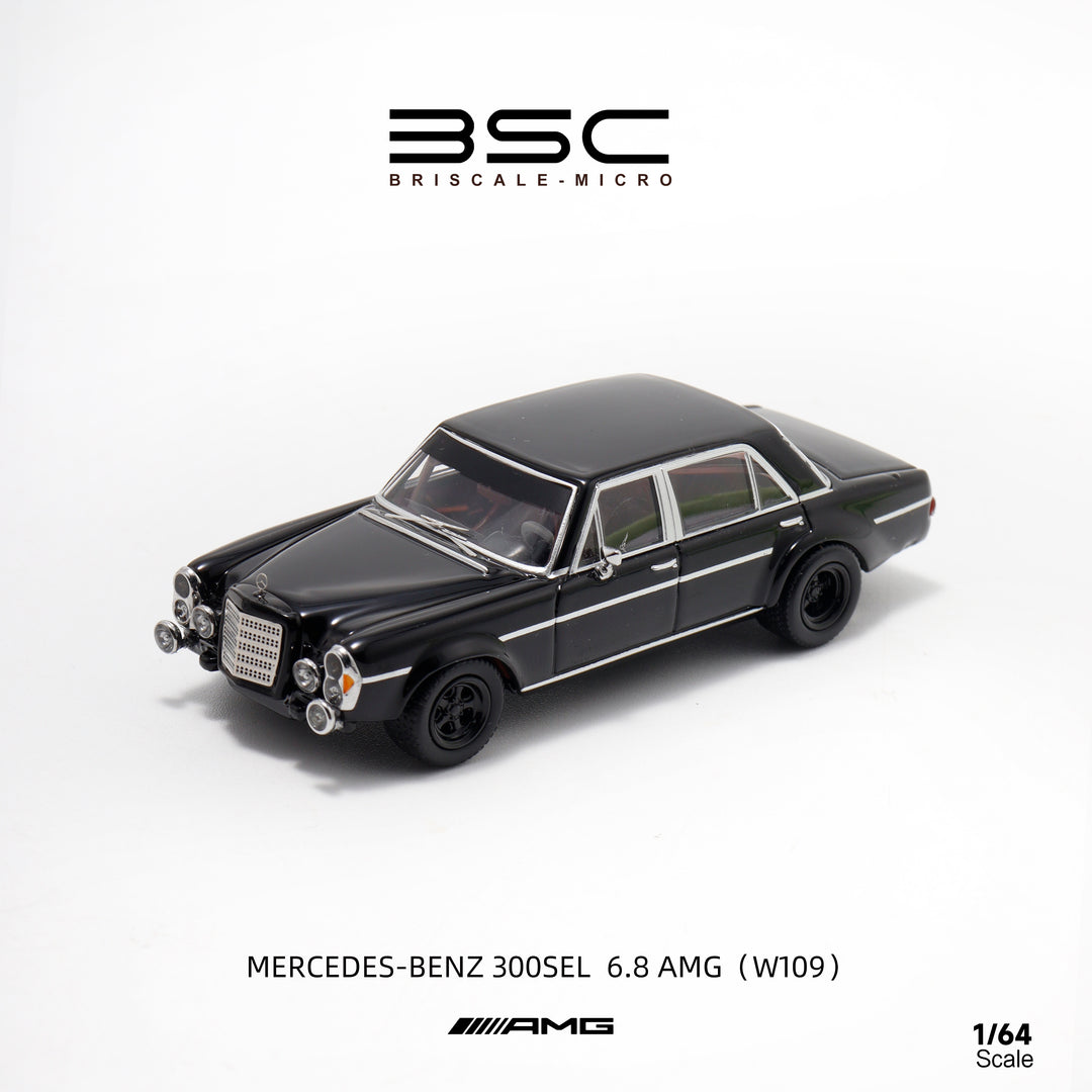 BSC 1:64 Mercedes Benz 300SEL W109 AMG four doors version (3 Colours)