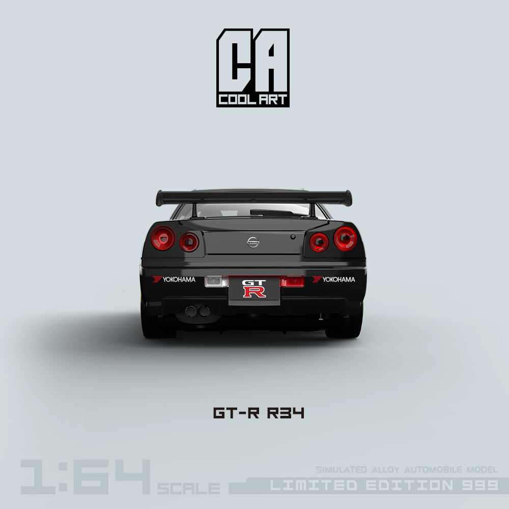 2002 Nissan Skyline GT-R R34 HKS Diecast Model Car | Jada Toys