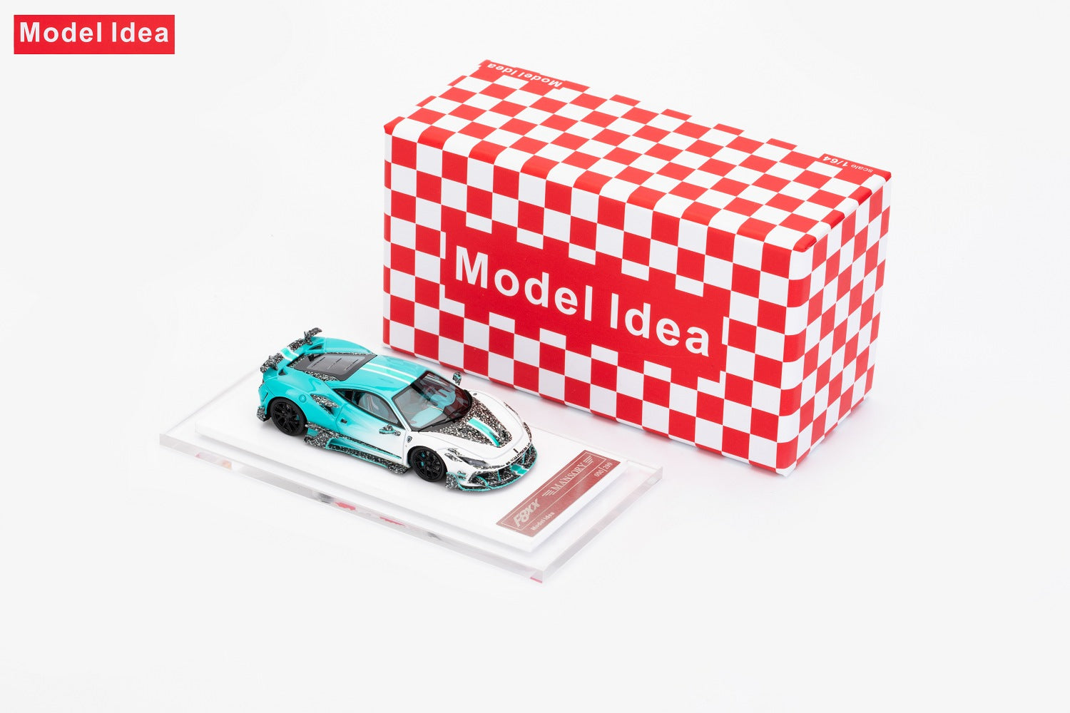 【開店記念セール！】 Preorder] Model Idea 1:64 Ferrari F8XX Tributo Mansory ミニカー