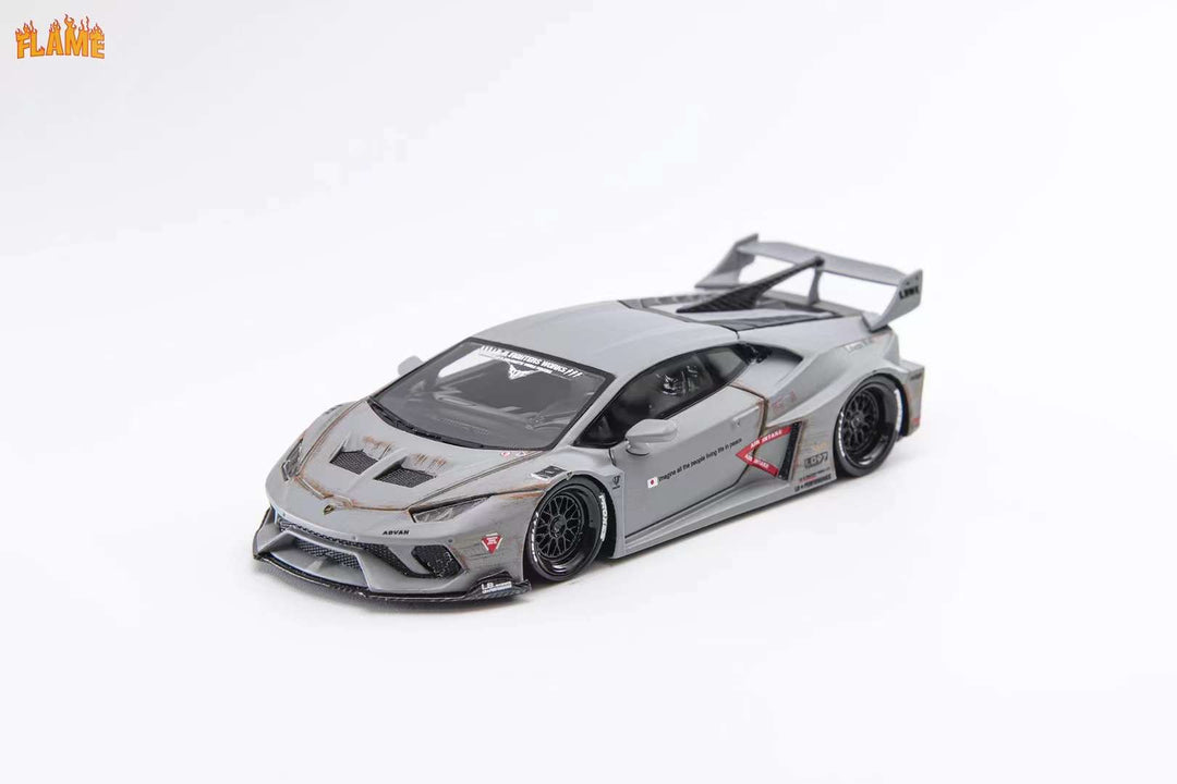 Flame 1:64 LBWK wide body Lamborghini Huracan GT LP610 (4 Colours)