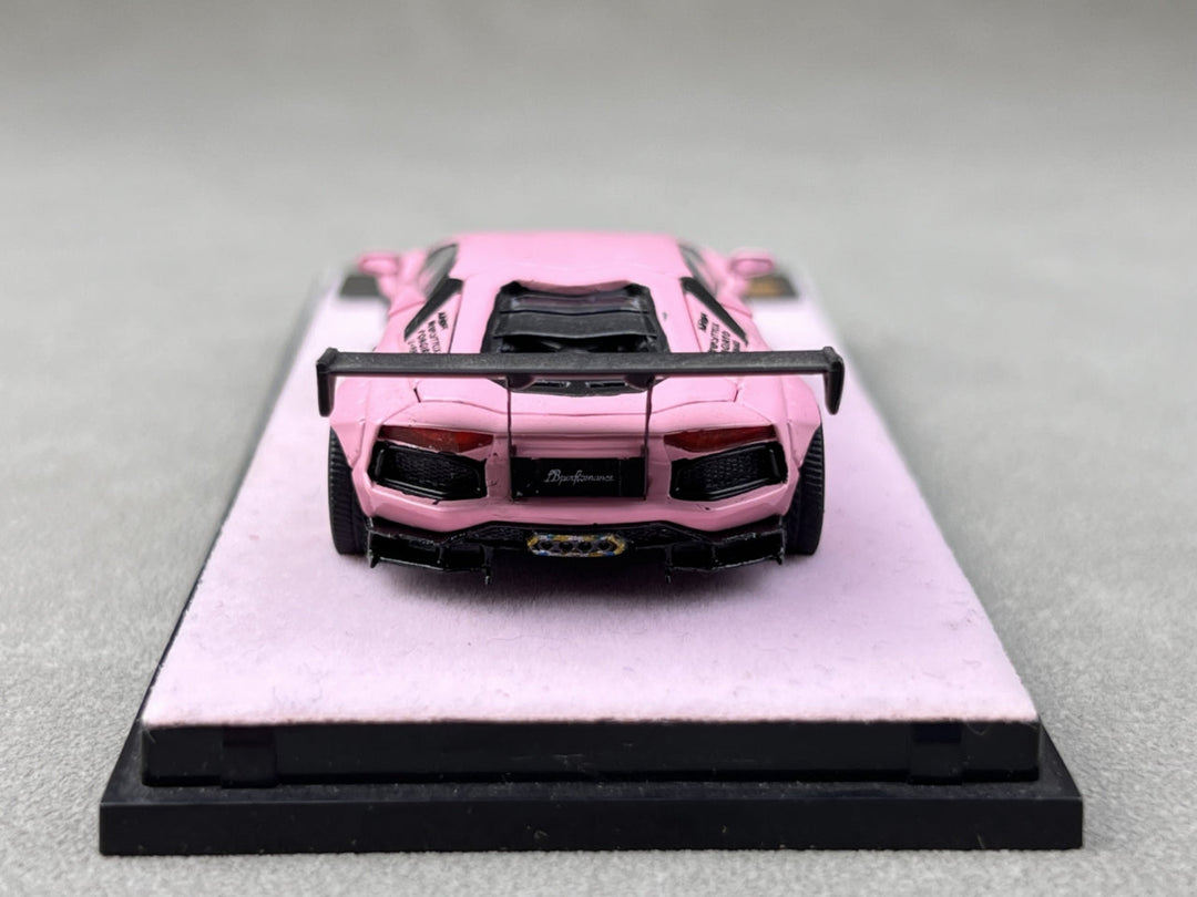 PGM 1:64 LBWK Lamborghini Aventador LP700-4 Pink (2 Versions)