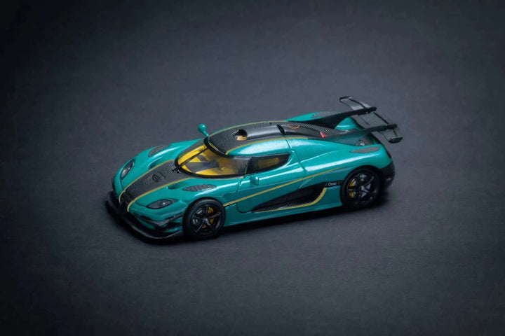 DragonBo Model 1:64 Koenigsegg One1 - Green