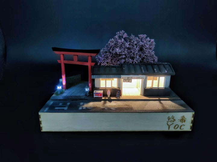 YOC Model 1:64 Cherry Blossom scene Model