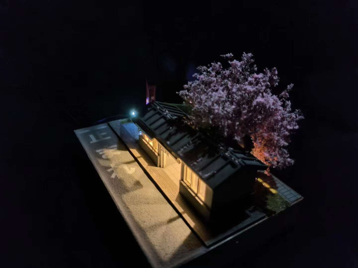 YOC Model 1:64 Cherry Blossom scene Model