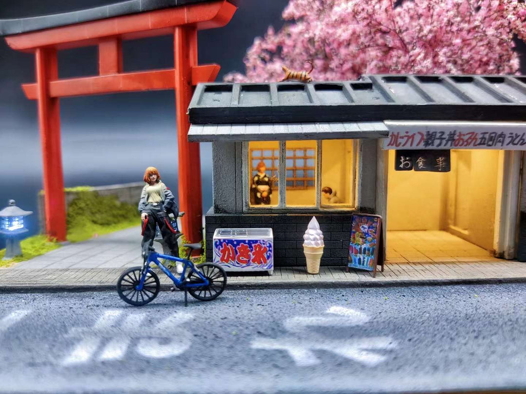 YOC Model 1:64 Cherry Blossom scene Model