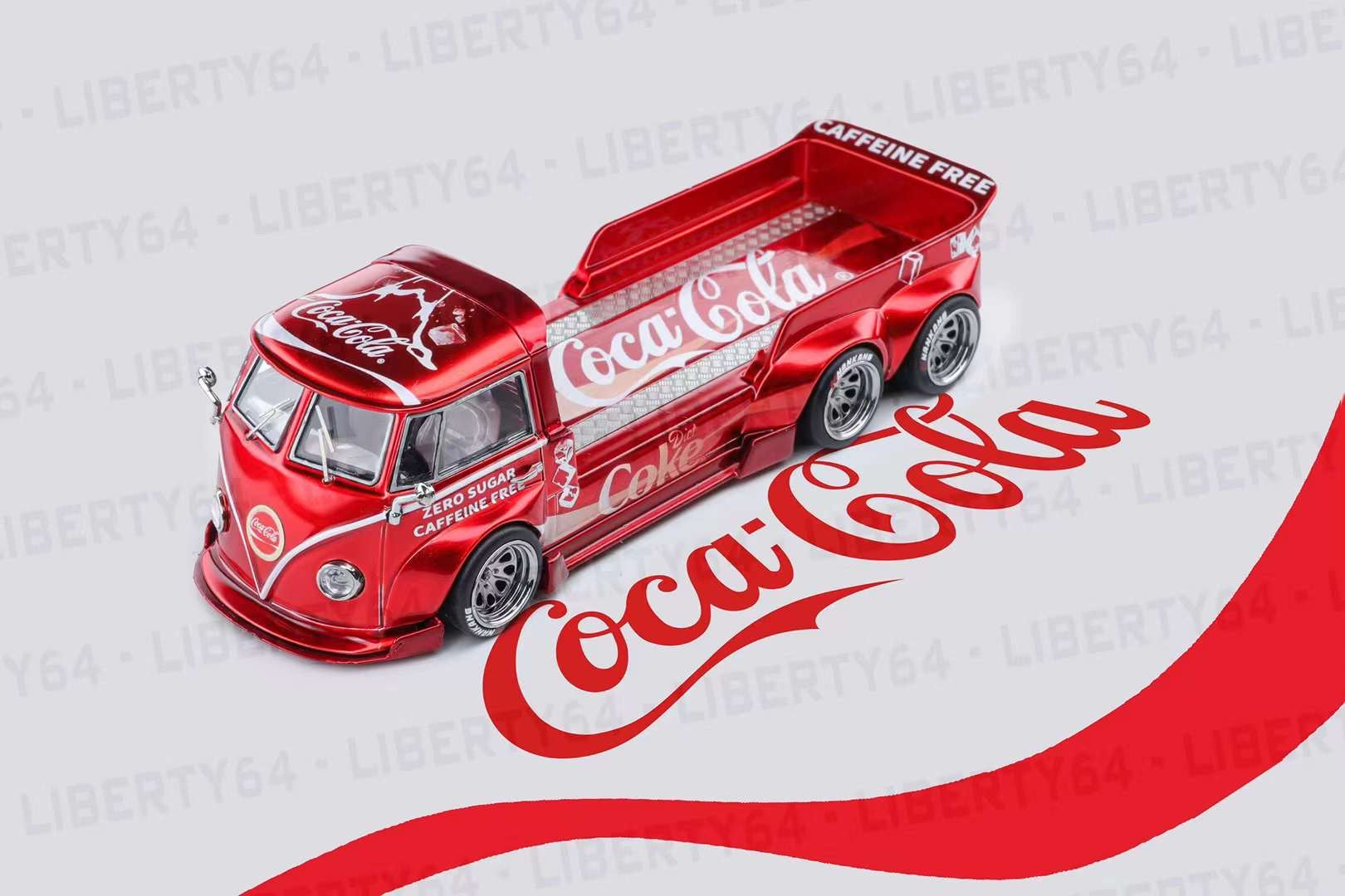 Liberty64 1:64 Volkswagen Trailer Coca-Cola livery – Horizon Diecast