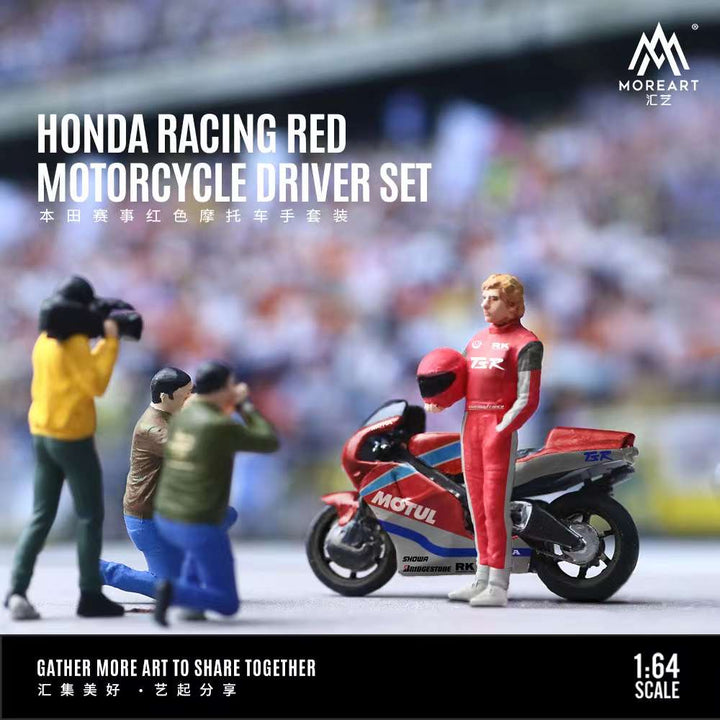 MoreArt 1:64 Honda Racing Motorcycle Drive SET (2 Versions)