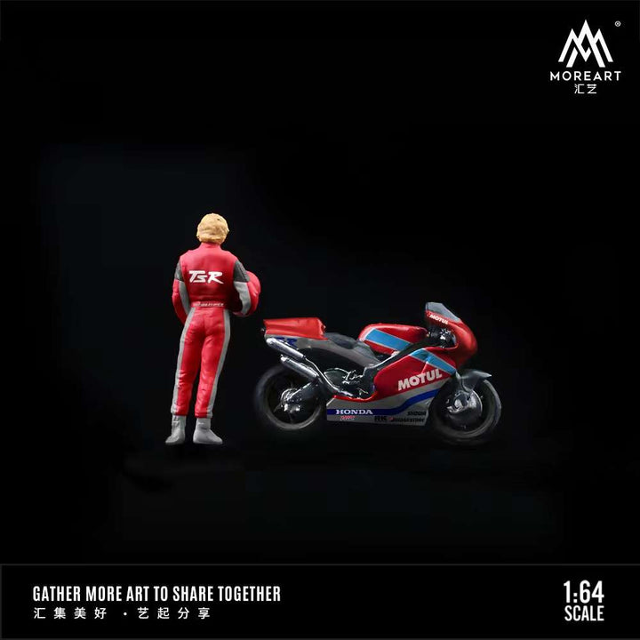 MoreArt 1:64 Honda Racing Motorcycle Drive SET (2 Versions)