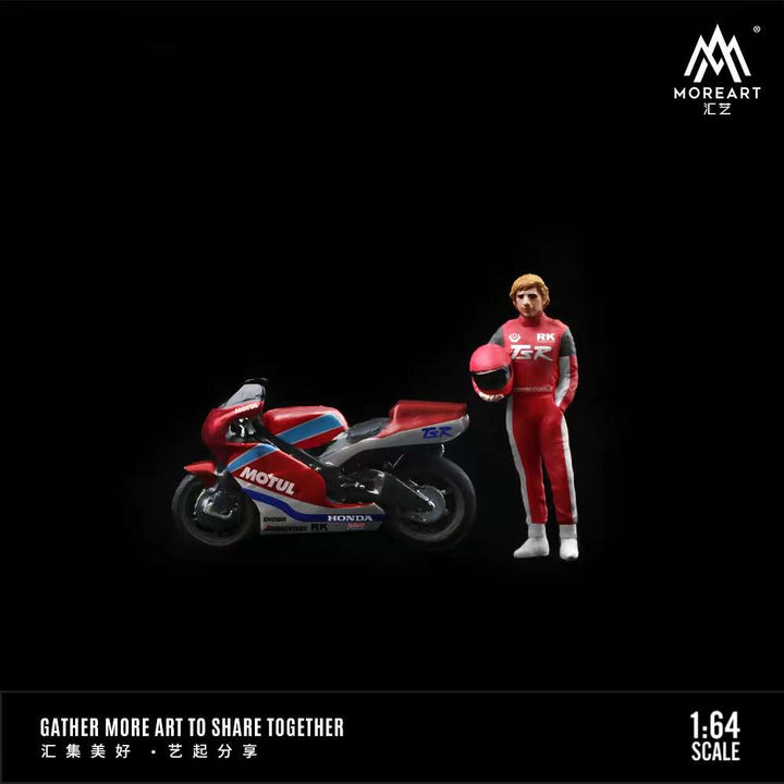 MoreArt 1:64 Honda Racing Motorcycle Drive SET (2 Versions)