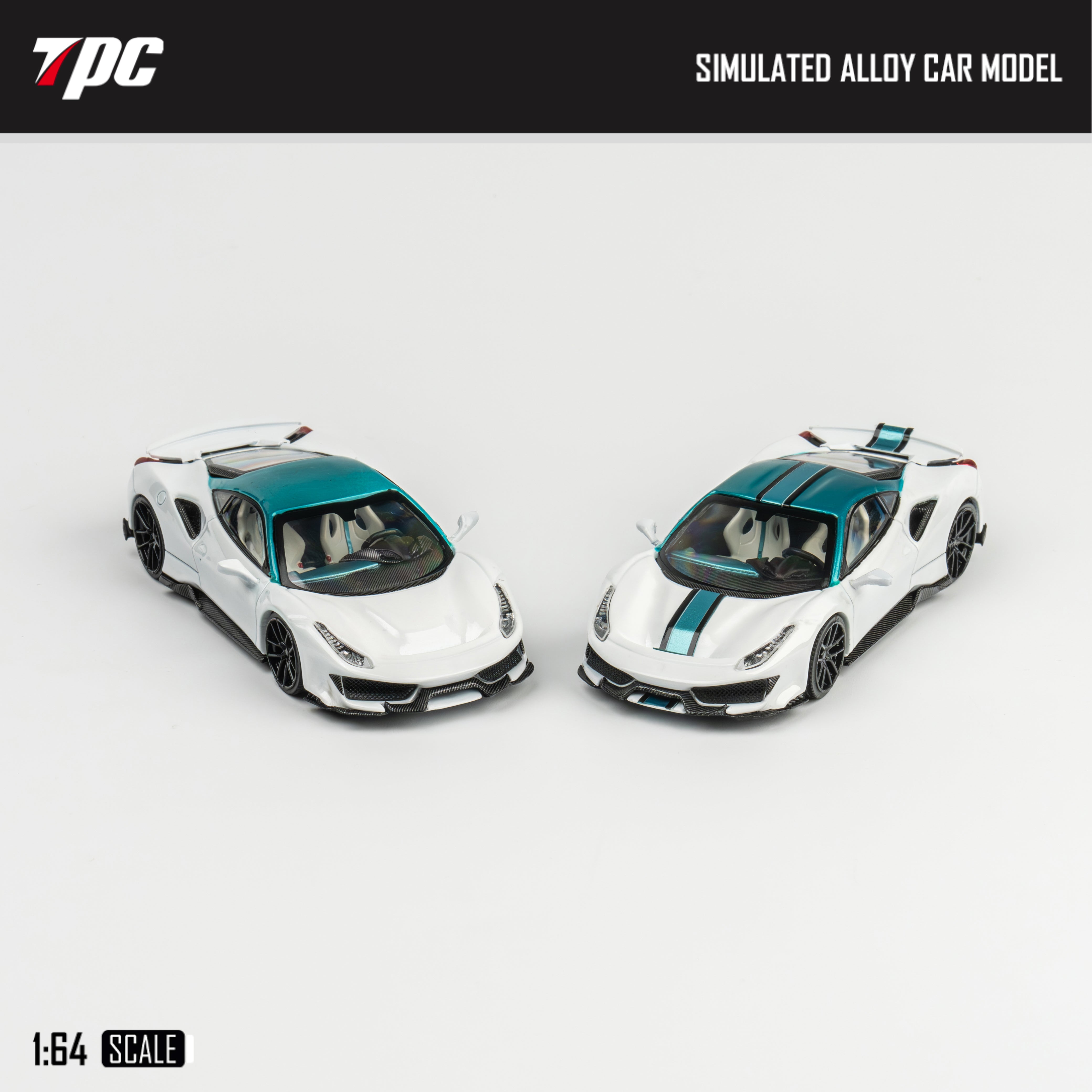 Preorder] TPC 1:64 Novitec Ferrari 488 Pista (3 Versions