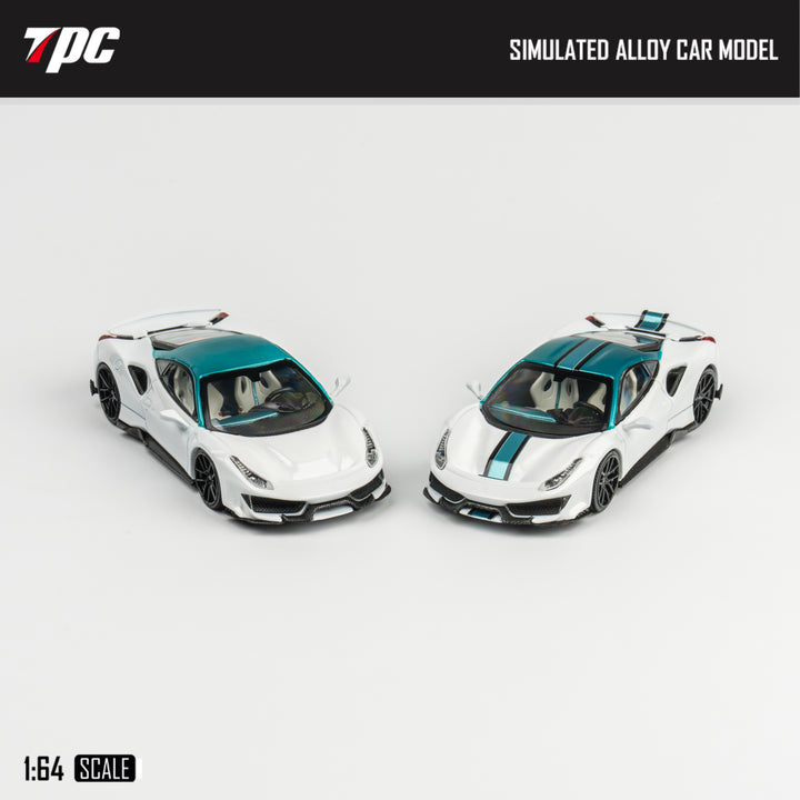 [Preorder] TPC 1:64 Novitec Ferrari 488 Pista (3 Versions)