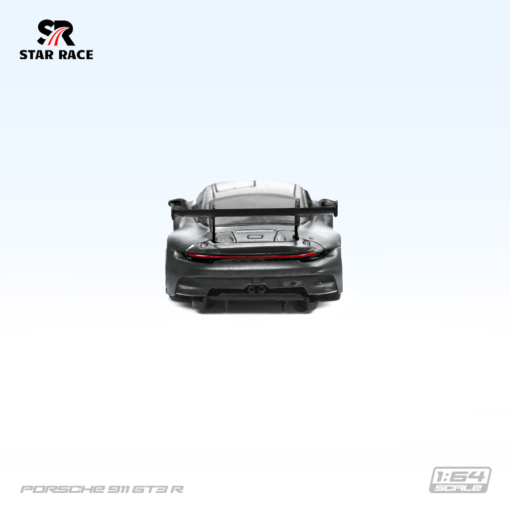 Star Race 1:64 Porsche 911 GT3 - Matte Sliver Racing SR64025