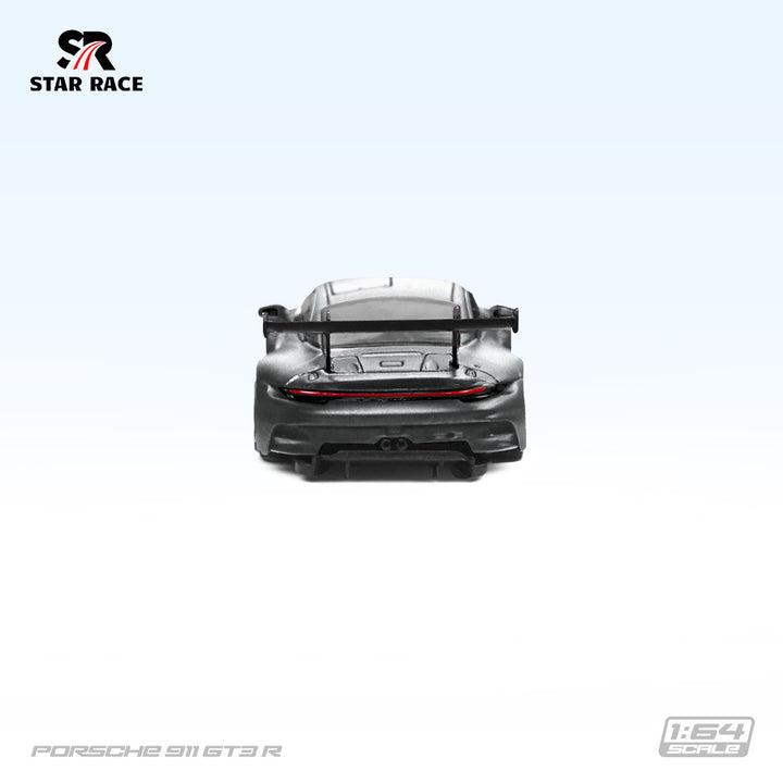 Star Race 1:64 Porsche 911 GT3 - Matte Sliver Racing SR64025