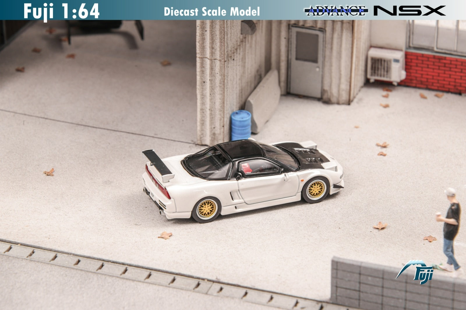 Fuji 1:64 Honda NSX 1st generation Mk1 NA1 Advance (2 Versions