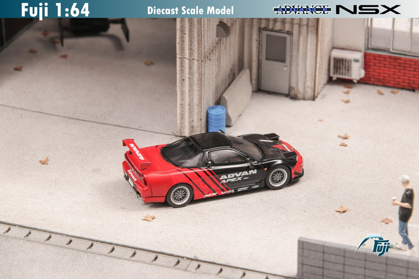 Fuji 1:64 Honda NSX 1st generation Mk1 NA1 Advance (2 Versions