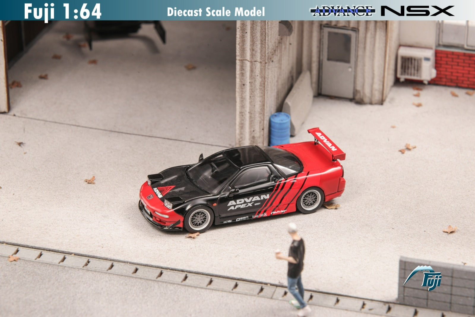 Fuji 1:64 Honda NSX 1st generation Mk1 NA1 Advance (2 Versions