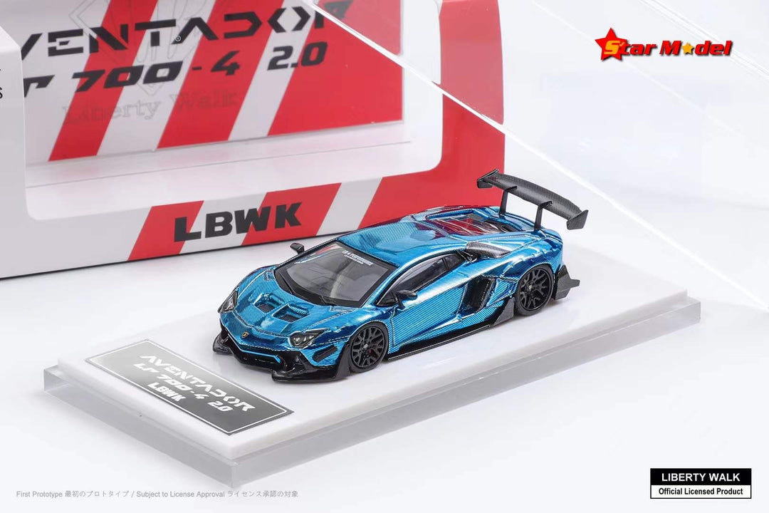 Star Model 1:64 Liberty Walk Lamborghini Aventador LP700-4 (2 Colours)