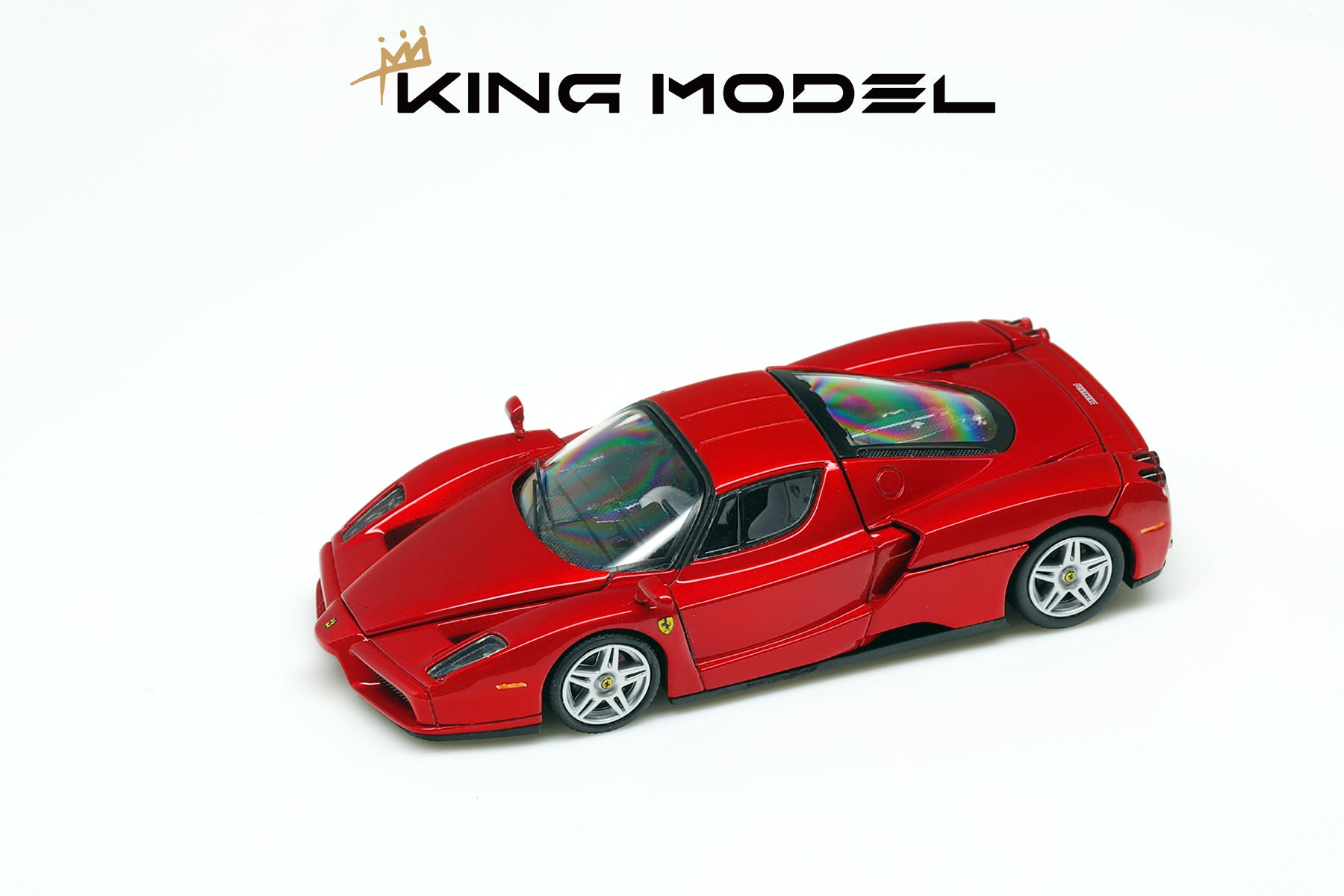 【即購入ok!!】1/64 King Model ENZO Ferrari King Model 1:64 Enzo - Metallic Red (2 Versions) – Horizon Diecast