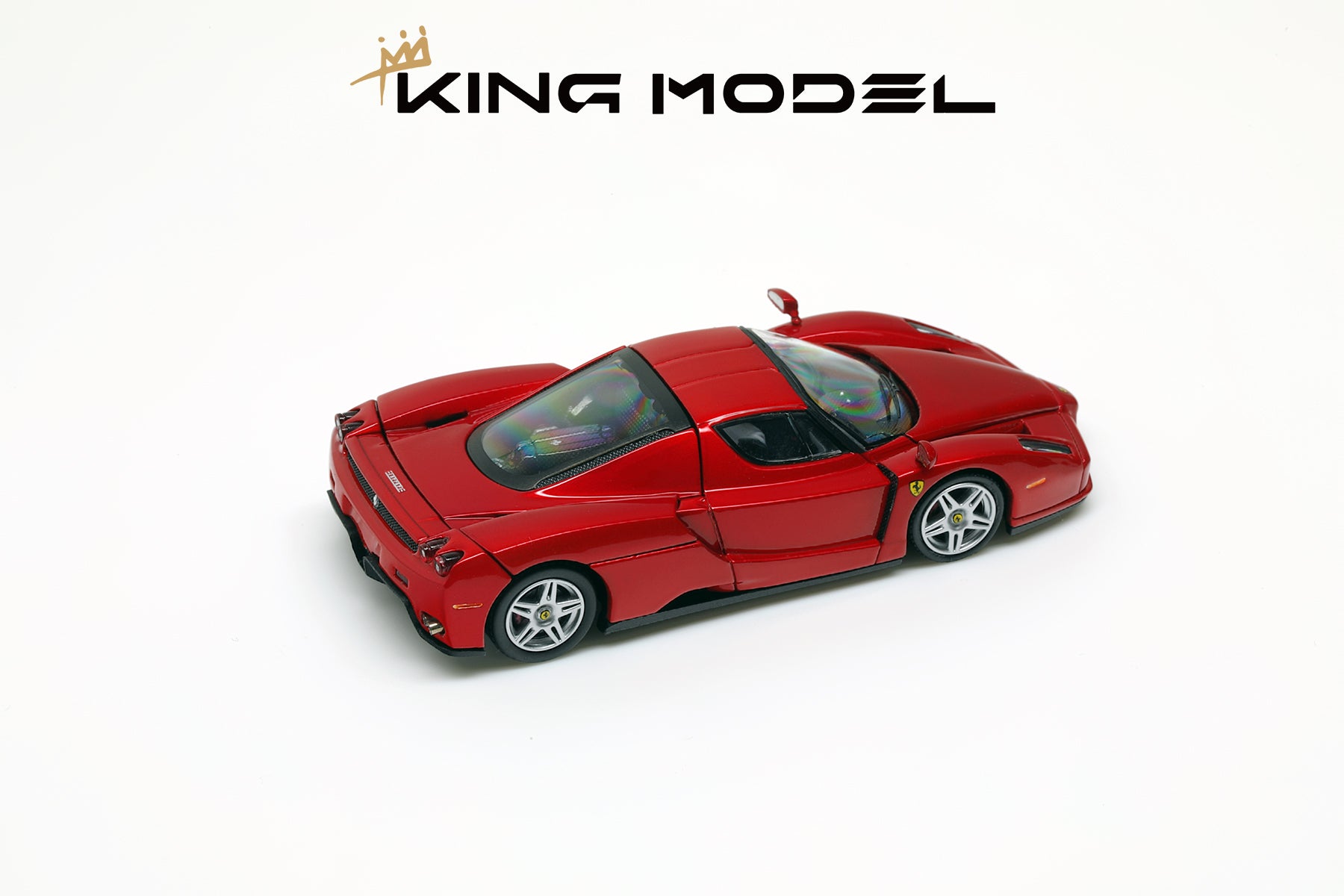 1/64 KING MODEL フェラーリ エンツォ　Enzo 赤 フィギュア付 新品 KING MODEL 1/64 Enzo エンツォ Red Luxury ver フィギュア