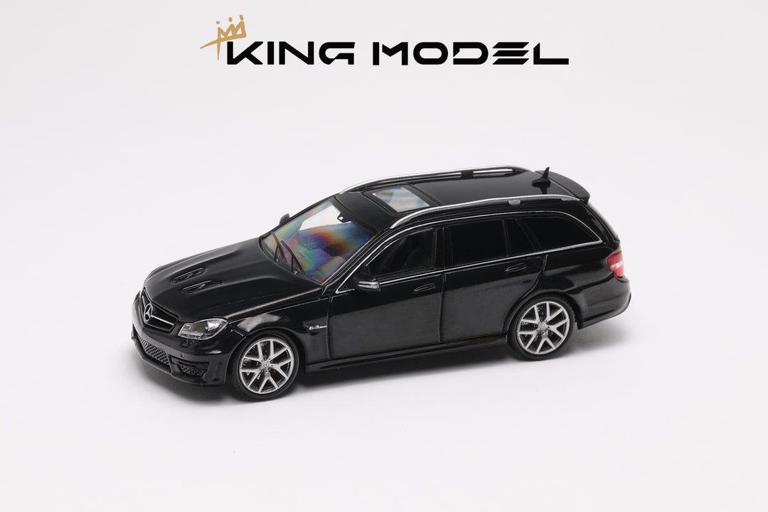 [Preorder] King Model 1:64 Mercedes-Benz C63 AMG Travel Version W204 (2 Colours)