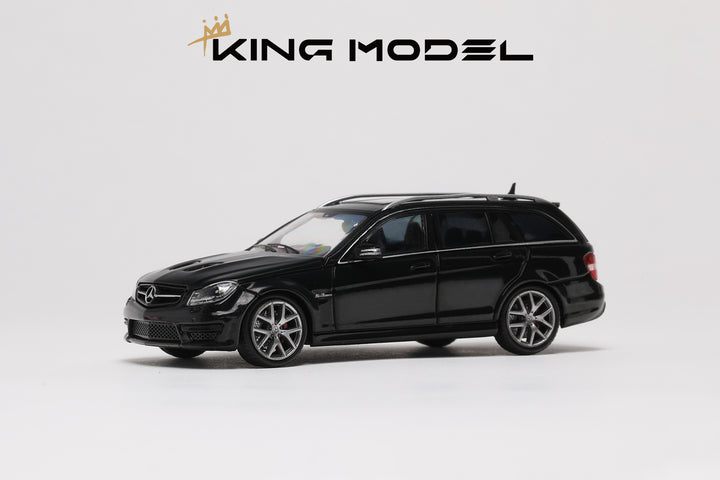 [Preorder] King Model 1:64 Mercedes-Benz C63 AMG Travel Version W204 (2 Colours)