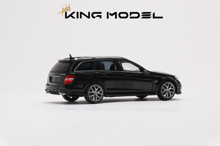 [Preorder] King Model 1:64 Mercedes-Benz C63 AMG Travel Version W204 (2 Colours)