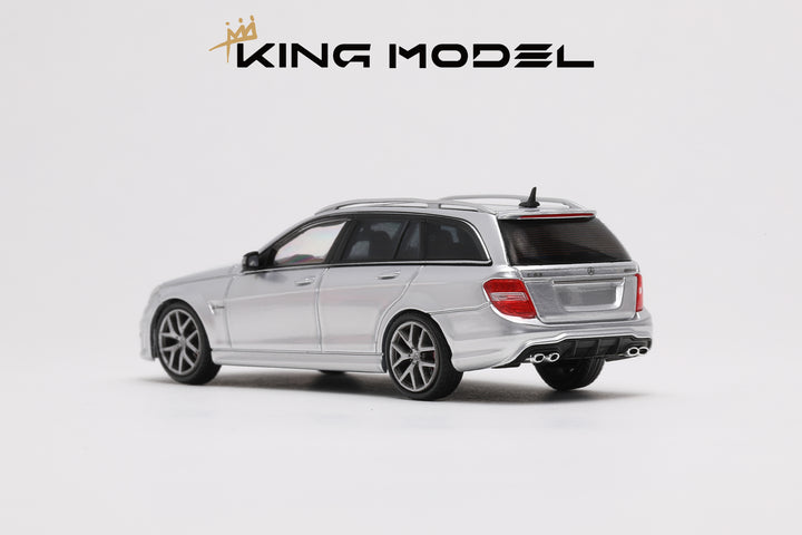 [Preorder] King Model 1:64 Mercedes-Benz C63 AMG Travel Version W204 (2 Colours)